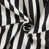 Dekostoff Jacquard breite Streifen – elfenbein/schwarz,  thumbnail number 3