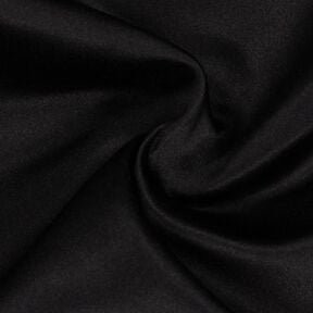 Duchesse Satin – schwarz | Reststück 100cm, 