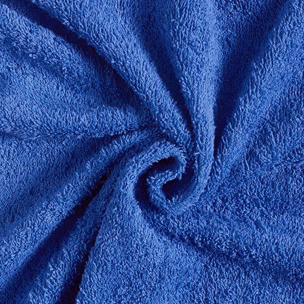 Frotteestoff – königsblau | Reststück 100cm