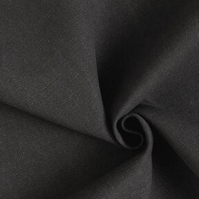 Dekostoff Canvas gewachst – schwarz, 