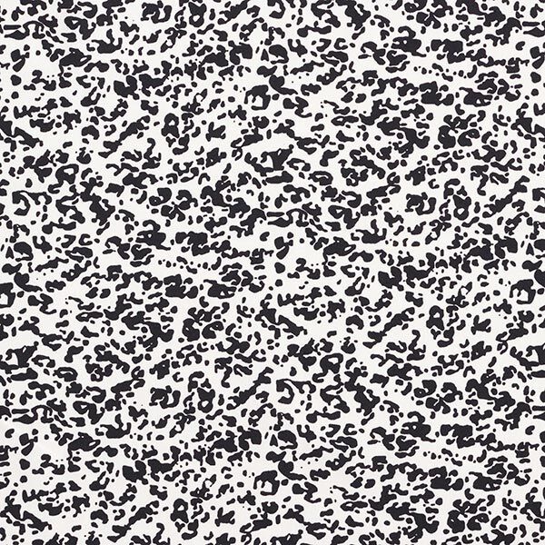 Baumwollpopeline Leomuster | Fibre Mood – wollweiss/schwarz, image number 1