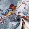 Dekopanel Gobelin Katze mit Geschenken – hellblau/karminrot,  thumbnail number 3