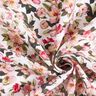 Viskose-Mix romantische Frühlingsblumen – weiss,  thumbnail number 3
