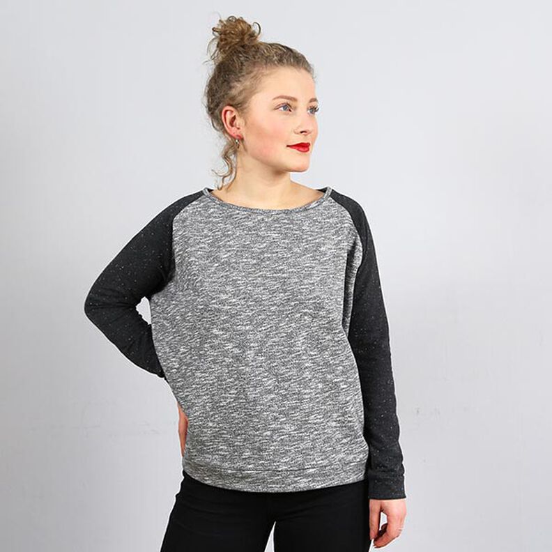 FRAU MONA Raglansweater mit schmalen Ärmeln | Studio Schnittreif | XS-L,  image number 5