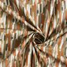 Baumwollstoff Cretonne Pinselstriche – pinie/bronze,  thumbnail number 3