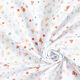 Bio-Baumwolljersey Blumen, Pilze, Blätter – weiss,  thumbnail number 3
