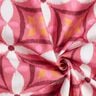Dekostoff Canvas Stickerei-Look groß – pink/elfenbein,  thumbnail number 3