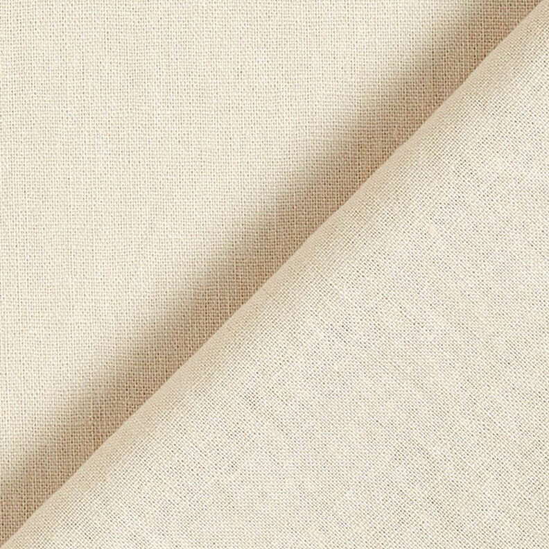 Leinen-Baumwoll-Mix Uni – beige,  image number 3