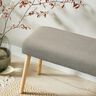 Polsterstoff klassisch Uni – helltaupe,  thumbnail number 4