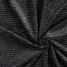 Nicki Stoff Glitzerstreifen – schwarz/silber metallic,  thumbnail number 3