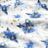 Alpenfleece Aquarell-Sterne – natur/indigo,  thumbnail number 2