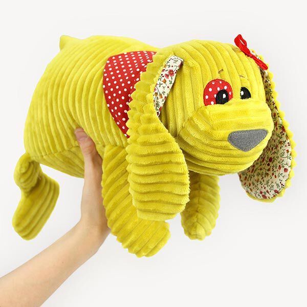 Hund Kuscheltier Papierschnittmuster „WUFFL“  | Kullaloo