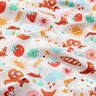 Baumwollpopeline buntes Gewusel– nebelgrau,  thumbnail number 2