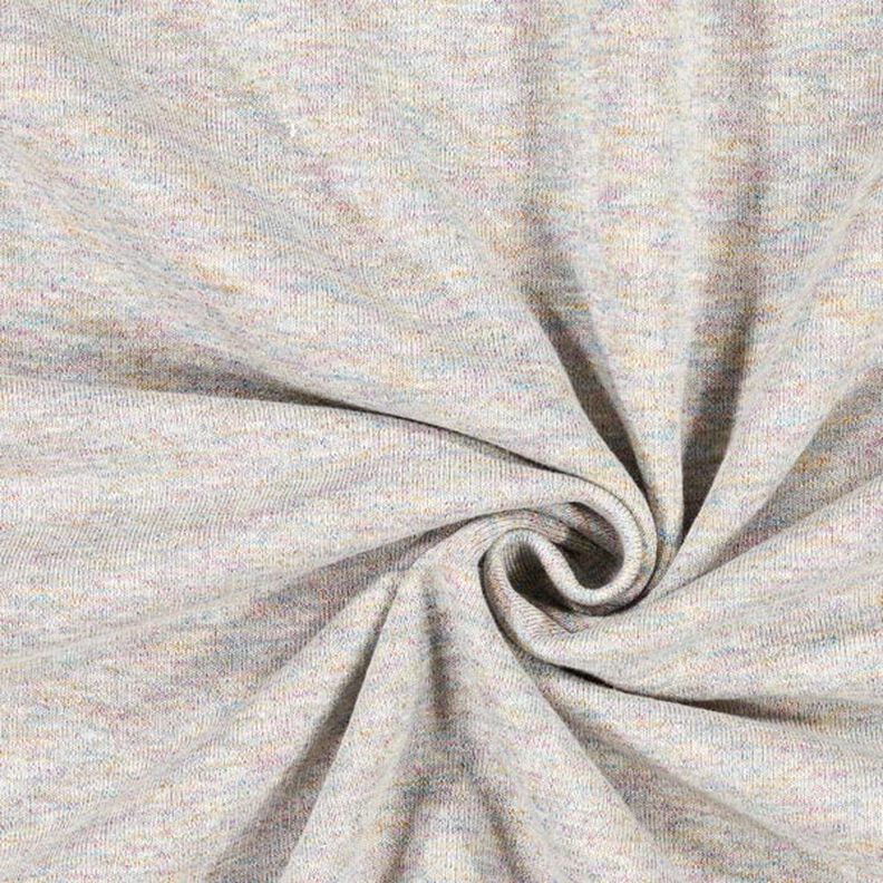 Sweatshirt Glitzer Melange – silbergrau,  image number 1