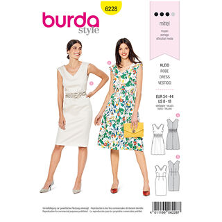 Etuikleid | Burda 6228 | 34-44, 