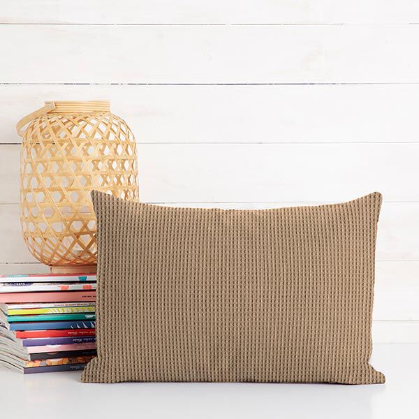 Waffelpiqué – anemone | Reststück 50cm