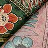 Dekostoff Gobelin Blumenornamente – grün/hellorange,  thumbnail number 4
