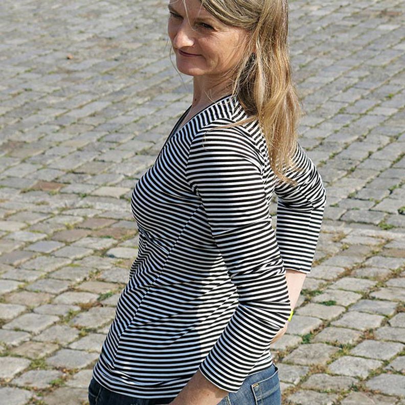 FRAU LIESE Shirt in Wickeloptik | Studio Schnittreif | XS-XXL,  image number 3