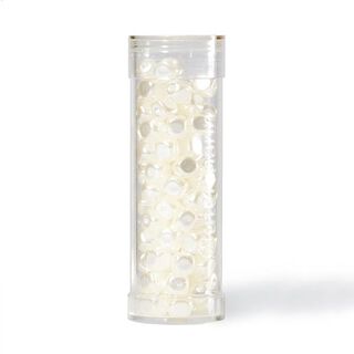 Formperlen Würfel [Ø 4 mm | ca. 96 Stück ] - creme | Gütermann creativ, 