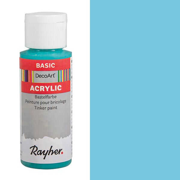 Acrylic-Bastelfarbe [ 59 ml ] – türkis,  image number 1
