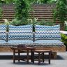Outdoorstoff Canvas Zacken – blau,  thumbnail number 6