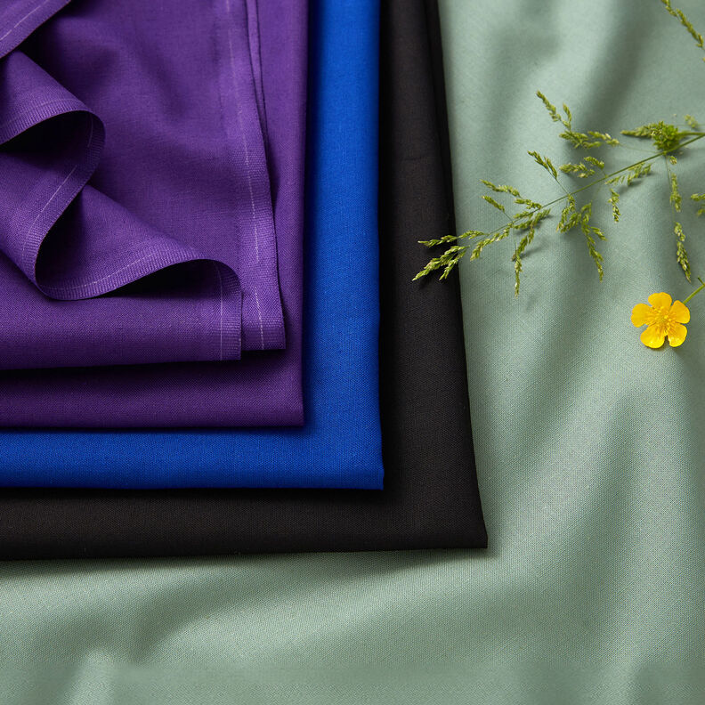 Baumwollstoff Cretonne Uni – lila,  image number 4