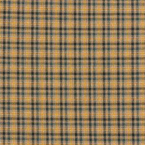 Viskose-Mix Karos mit Lurex – dunkelbeige/currygelb, 