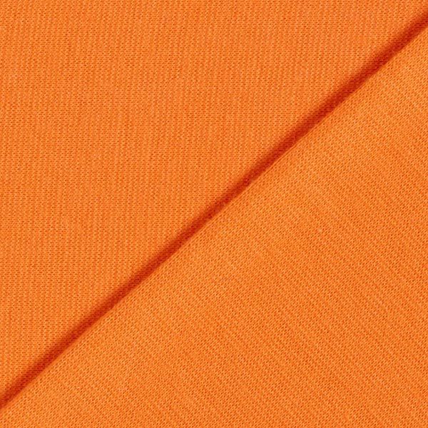 Bündchenstoff Uni – orange | Reststück 50cm