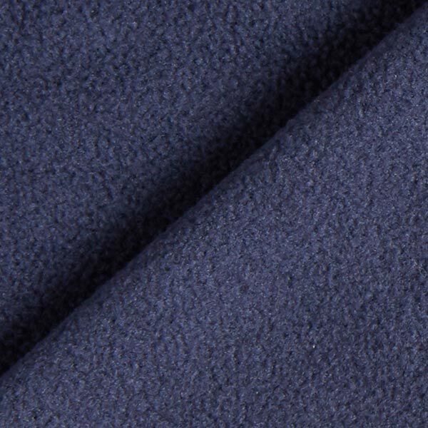 Premium Antipilling Fleece Stretch – marineblau | Reststück 100cm