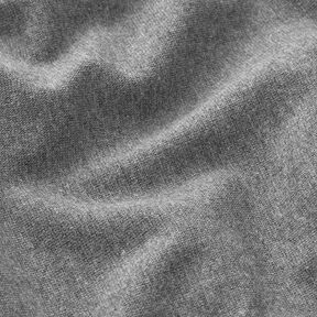 Bündchenstoff Melange – dunkelgrau | Reststück 70cm, 