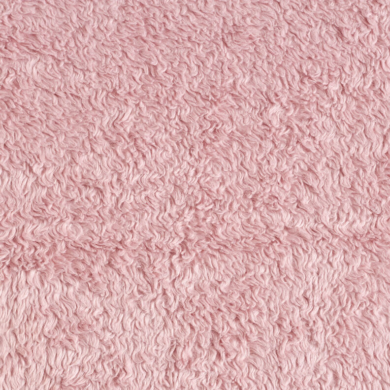 Sherpa Baumwoll-Mix Uni – altrosa,  image number 1
