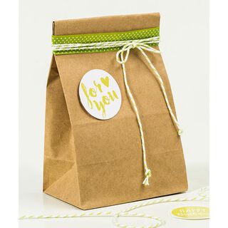 Geschenktüten klein [ 25 Stück ] – natur, 