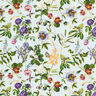 Baumwollstoff Popeline Blumenpracht – hellblau,  thumbnail number 1