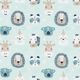 Stoffpaket Popeline Baby – blau,  thumbnail number 8