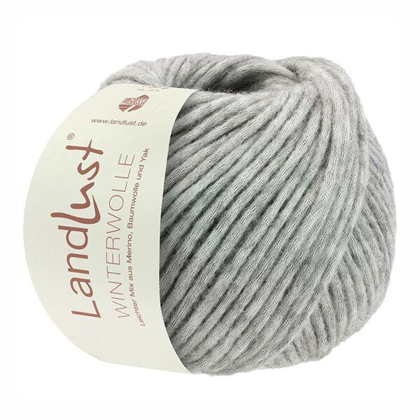 LANDLUST Winterwolle, 50g | Lana Grossa – hellgrau, image number 1