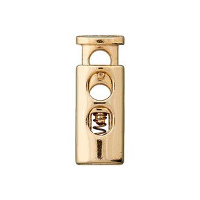 Kordelstopper [ Ø 5 mm ] – gold metallic, 