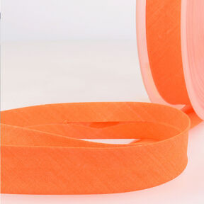 Schrägband Polycotton [20 mm] – neonorange, 