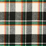 Mantelstoff bunte Karos – schwarz/weiss,  thumbnail number 1