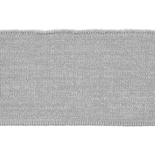 Strickbündchen Lurex [1,2 m] - grau