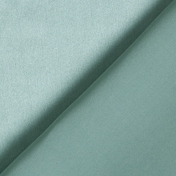 Seidensatin – blaugrau | Reststück 50cm