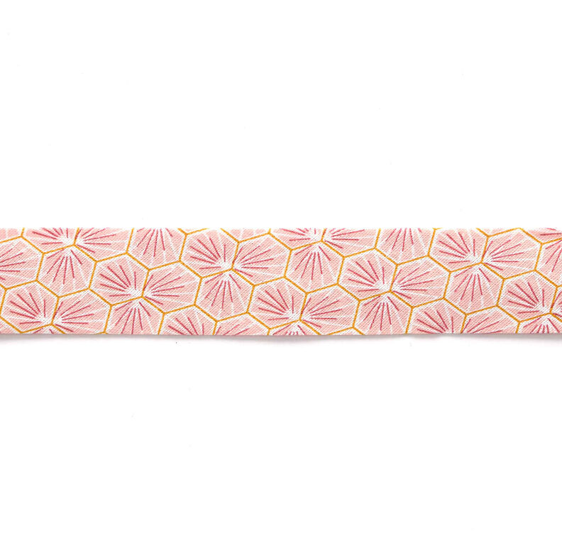 Schrägband Diamanten [27 mm] – rosa,  image number 1