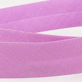 Schrägband Polycotton [20 mm] – pastellviolett, 