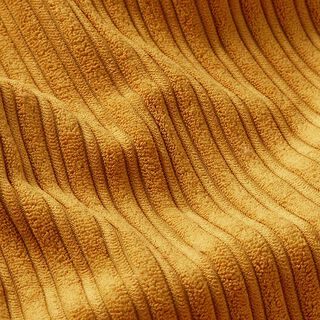 Breitcord mit flauschiger Fellabseite Uni – senf, 