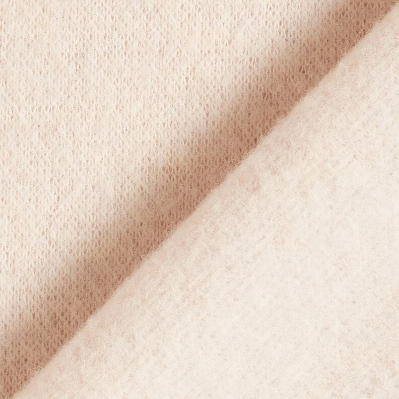 Woll-Fleece reine Schurwolle Uni – wollweiss, image number 3