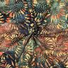 Baumwollstoff Batik-Sonnen – blautanne/maronenbraun,  thumbnail number 3