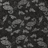 Mantelstoff Paisley und Pailletten – anthrazit/hellgrau,  thumbnail number 1