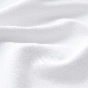 Leichter French Terry Uni – weiss, 