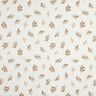 Musselin/ Doppel-Krinkel Gewebe Zweige | Poppy Fabrics – elfenbein/mocca,  thumbnail number 1