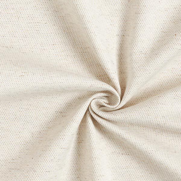 Dekostoff Jacquard Naturlook – dunkelbeige