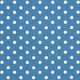 Baumwollpopeline große Punkte – jeansblau/weiss,  thumbnail number 1